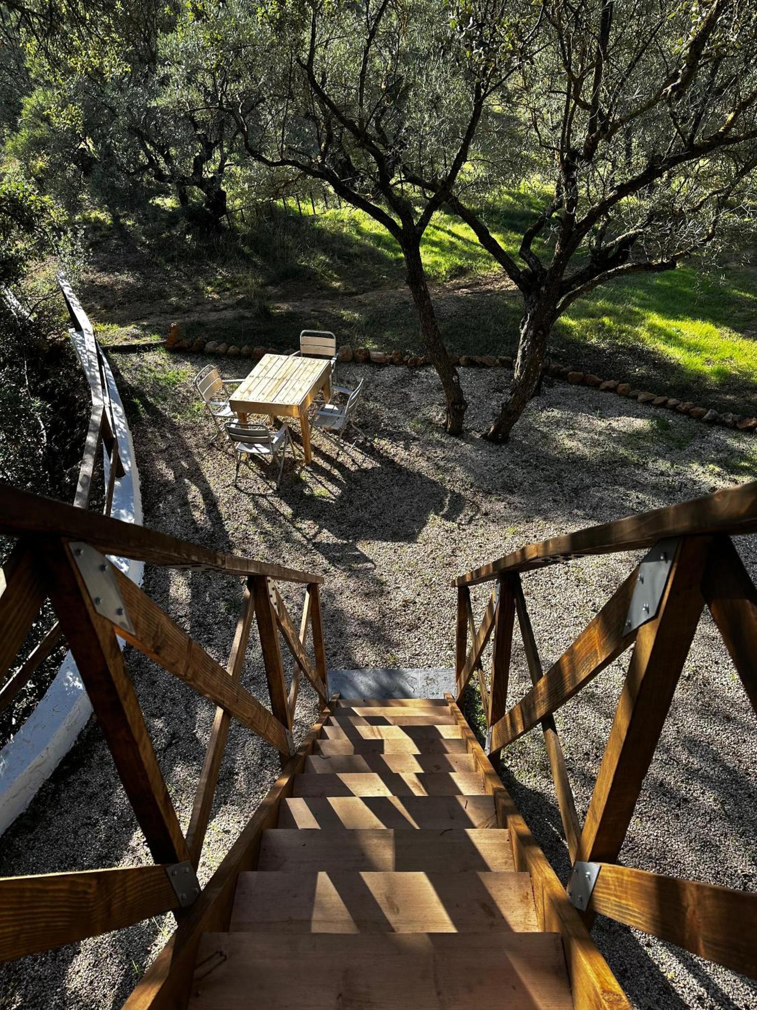 Cabana Del Arbol Lavagarural Villanueva del Rosario Ngoại thất bức ảnh
